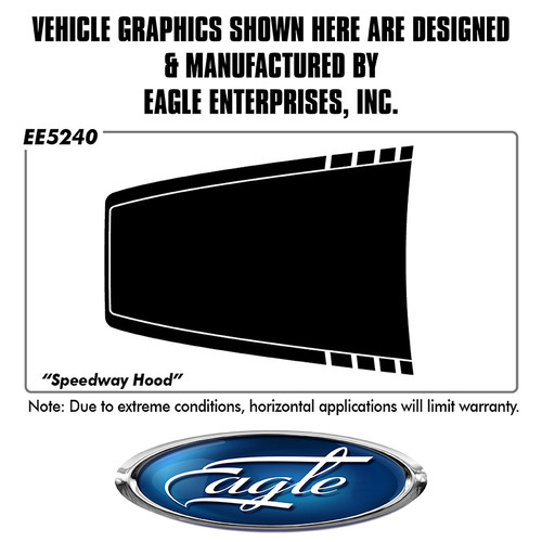 "Speedway" Hood Kit - Ford F-150 -  2015  thru 2020