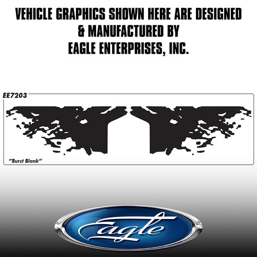 "Burst" (Blank) - Toyota Tundra -  2014 thru 2021