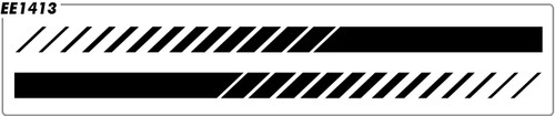 Versatile Auto Graphic Kits Rocker Strobe 6 - Blank - Rocker