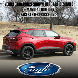 "Blaze Rocker" (Blank) - Chevy Blazer -  2019 thru 2025 "Blaze Rocker" (Blank) - Chevy Blazer -  2019 thru 2025