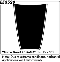 Ford F-150 Force Hood Solid - Hood - 09 thru 14 Ford F-150 Force Hood Solid - Hood - 09 thru 14