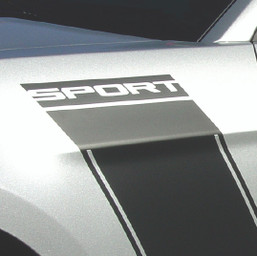 Ford Mustang Launch Kit- Sport - Hood & Side - 10 thru 12 Ford Mustang Launch Kit- Sport - Hood & Side - 10 thru 12