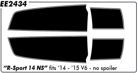 Chevy R-Sport 14 NS (RS No Spoiler) Hood & Trunk - 14 & 15