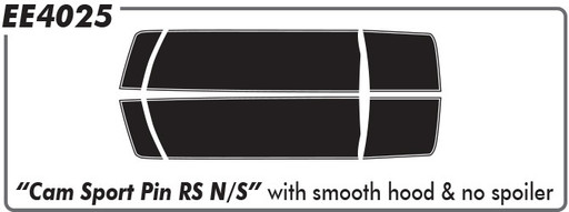 Chevy Cam Sport Pin SS (No Spoiler / Raised Spoiler) Hood & Trunk - 16 thru 18