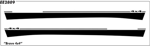 Jeep Cherokee Brave - Rocker - 2014 thru 2023 Jeep Cherokee Brave - Rocker - 2014 thru 2023