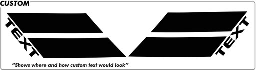 Dodge Dart Double Bar- Blank - Side - 13 thru 16 Dodge Dart Double Bar- Blank - Side - 13 thru 16