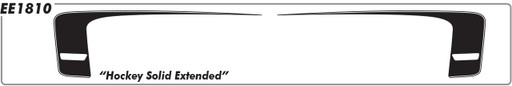 Dodge Charger Hockey Rear Solid - Blank - Side - 11 thru 14 Dodge Charger Hockey Rear Solid - Blank - Side - 11 thru 14