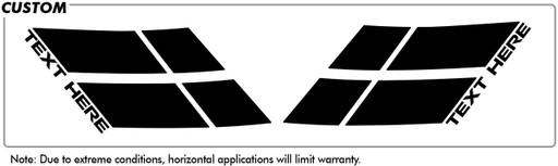 Dodge Charger 15 Double Bar (Blank) - Side - 15 & up Dodge Charger 15 Double Bar (Blank) - Side - 15 & up