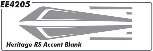 Chevy 16 Heritage Convertible Center Stripe SS/RS (Raised Spoiler) Hood & Trunk - 16 thru 18
