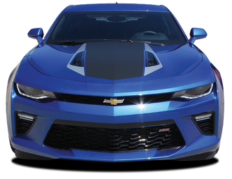 Chevy 16 Heritage Convertible Center Stripe SS/RS (Raised Spoiler) Hood & Trunk - 16 thru 18