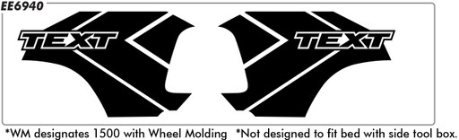 Dodge Ram "Reb Side & Insert" Kits - 2019 & up Dodge Ram "Reb Side & Insert" Kits - 2019 & up