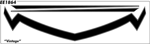 Chevy Vintage Kit Hood & Side - 09 thru 13