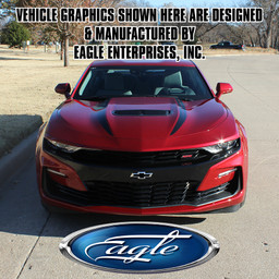 Chevy Camaro "Widow Hood Stripes" Kit 2019 thru 2024