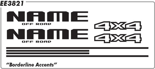 Ford F-150 Borderline Kit - Hood & Tailgate - 15 thru 17 Ford F-150 Borderline Kit - Hood & Tailgate - 15 thru 17