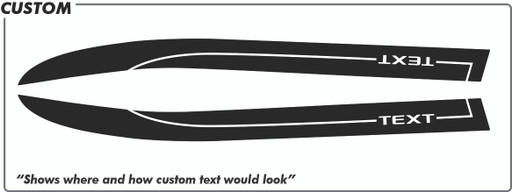 Chevy Lateral Hood Spikes (Blank) Hood - 16 thru 18 Chevy Lateral Hood Spikes (Blank) Hood - 16 thru 18