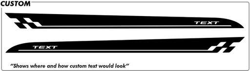 Dodge Dart Race - Black - Rocker - 13 thru 16 Dodge Dart Race - Black - Rocker - 13 thru 16