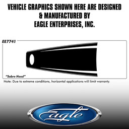 "Sabre Hood" (Blank) - Ford Escape - 2020 thru 2025 "Sabre Hood" (Blank) - Ford Escape - 2020 thru 2025