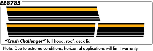 Dodge "Crush Challenger" no Side Vent - DP 2015 Thru 2023