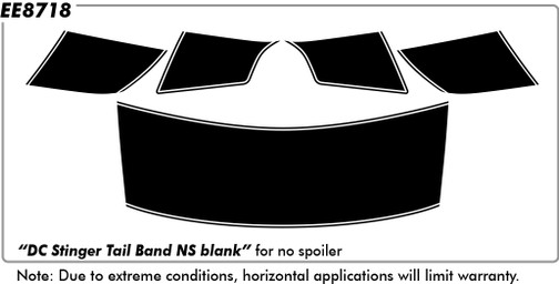 Dodge "DC Stinger Tailband" NS(Blank) 2015 & up
