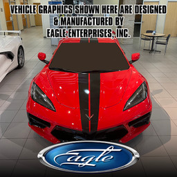 "C8 Rally" #2 Coupe no emblem - Chevy Corvette  -  2020 thru 2025 "C8 Rally" #2 Coupe no emblem - Chevy Corvette  -  2020 thru 2025