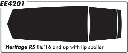 Chevy Heritage RS Accent / Blank (Lip Spoiler) Hood & Trunk - 16 thru 18