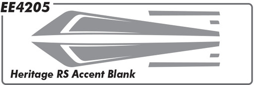 Chevy Heritage RS Accent / Blank (Lip Spoiler) Hood & Trunk - 16 thru 18