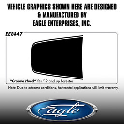 "Groove" Rocker & Hood - Subaru Forester - 2022 thru 2025 "Groove" Rocker & Hood - Subaru Forester - 2022 thru 2025