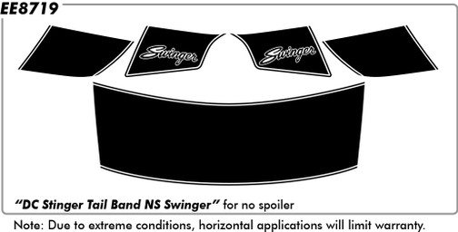Dodge "DC Stinger Tailband" - 2015 Thru 2023 Dodge "DC Stinger Tailband" - 2015 Thru 2023
