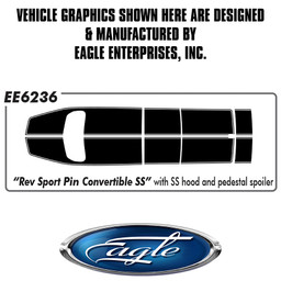 Chevy Camaro "Rev Sport Pin Convertible SS" (Pedestal Spoiler) - 2019 thru 2024