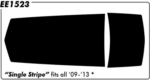 Chevy Single Stripe 14 (RS With Spoiler) Hood & Trunk - 14 & 15