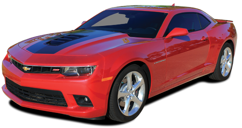 Chevy Single Stripe 14 NS (RS No Spoiler) Hood & Trunk - 14 & 15