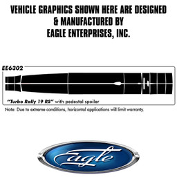 Chevy Camaro" Turbo Rally 19" RS (Pedestal Spoiler) - 2019 thru 2024