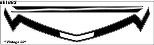 Chevy Vintage Kit SS Hood & Side - 09 thru 13