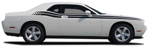Dodge Challenger Duel Extension Stripe - Side -2008 thru 2023 Dodge Challenger Duel Extension Stripe - Side -2008 thru 2023