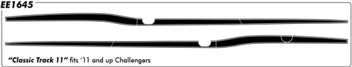 Dodge Challenger Classic Track 11 - Side - 11 & up