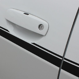 Dodge Challenger SXT Side Stripe (Blank) - Side - 15 & up