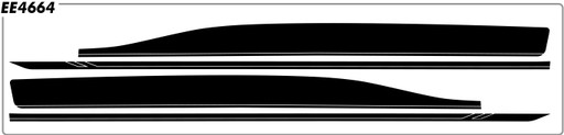 Dodge Challenger Roadline Side Kit (Blank) - Side - 2015 thru 2023 Dodge Challenger Roadline Side Kit (Blank) - Side - 2015 thru 2023