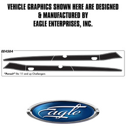 "Pursuit Side"  (Blank) - Dodge Challenger - 2015 thru 2023