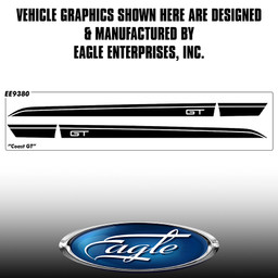 GT Coast Rocker - Ford Mustang - 2024 thru 2025
