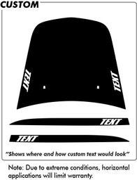 Dodge Charger Chargin 3 Sides (Blank) - Side - 06 thru 10 Dodge Charger Chargin 3 Sides (Blank) - Side - 06 thru 10