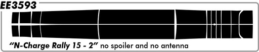 Dodge Charger N-Charge Rally 15 #2 no XM & Spoiler - Rally - 15 & up Dodge Charger N-Charge Rally 15 #2 no XM & Spoiler - Rally - 15 & up