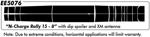 Dodge Charger N-Charge Rally 15 #8 with XM/Dip Spoiler - Rally - 15 & up Dodge Charger N-Charge Rally 15 #8 with XM/Dip Spoiler - Rally - 15 & up