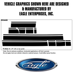"E-Rally 15" #2 without Spoiler - Dodge Charger - 2015 thru 2023