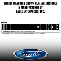 Perf GT Rally #1 w/spoiler - Ford Mustang -  2024 thru 2025