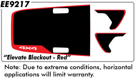 Jeep Wrangler "Elevate Flag-Red - DP" - 2018 & up Jeep Wrangler "Elevate Flag-Red - DP" - 2018 & up