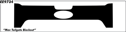 "Tailgate Blackout"- Ford Maverick  - 2022 thru 2024 "Tailgate Blackout"- Ford Maverick  - 2022 thru 2024