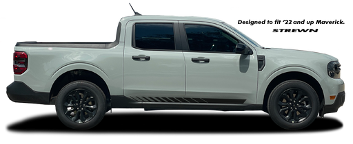 "Strewn Rocker"- Ford Maverick  -  2022 thru 2024 "Strewn Rocker"- Ford Maverick  -  2022 thru 2024