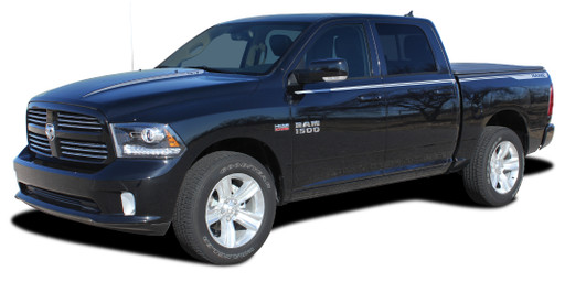 Dodge Ram Hustle Kit Blank - Hood & Side - 09 thru 18 Dodge Ram Hustle Kit Blank - Hood & Side - 09 thru 18