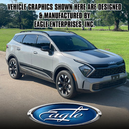 "Crest" Blank - Kia Sportage -  2023 thru 2025