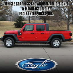 "Cascade"- Side - Jeep Gladiator - 2020 thru 2025 "Cascade"- Side - Jeep Gladiator - 2020 thru 2025